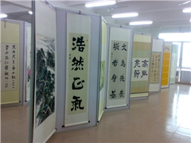 八棱柱書畫展板 八棱柱書畫展板