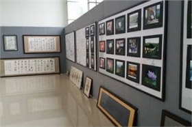 八棱柱掛畫展墻 八棱柱掛畫展墻