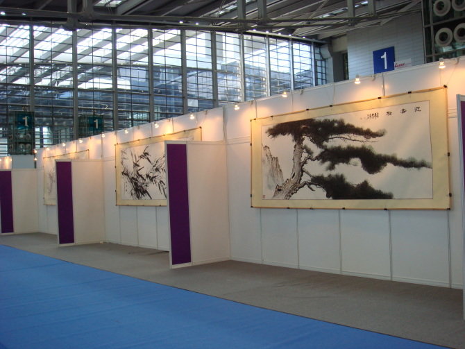 八棱柱掛畫背景墻展板 八棱柱掛畫背景墻展板