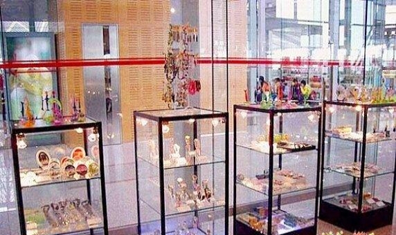 可折疊玻璃展柜 可折疊玻璃展柜