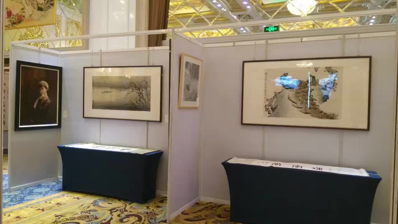 掛畫八棱柱展板 掛畫八棱柱展板