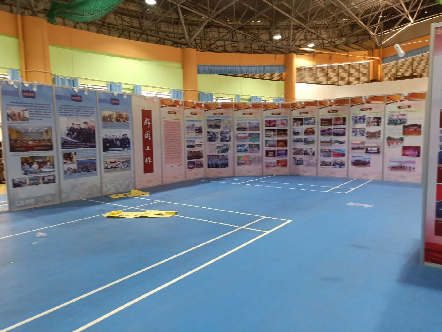 宣傳八棱柱展板 宣傳八棱柱展板